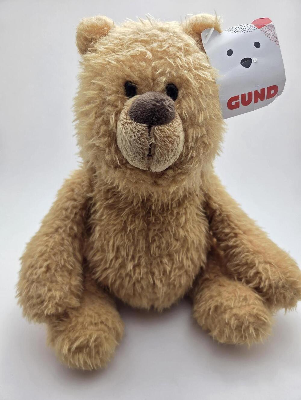 Gund "Growler" Soft Teddy Bear! Vintage Bear Plush NWT (12 inch)
